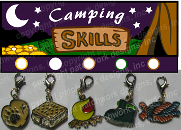 Girl Scouts Charm Keychain