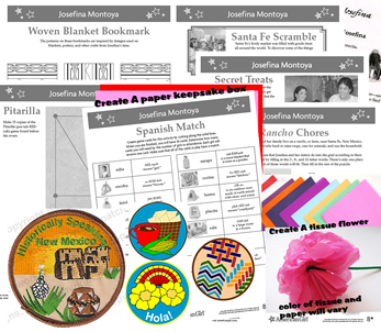 Josefina Patch Kit-- Activities for Simple Meals badge